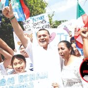Viento en popa la campaña de Renán Barrera.