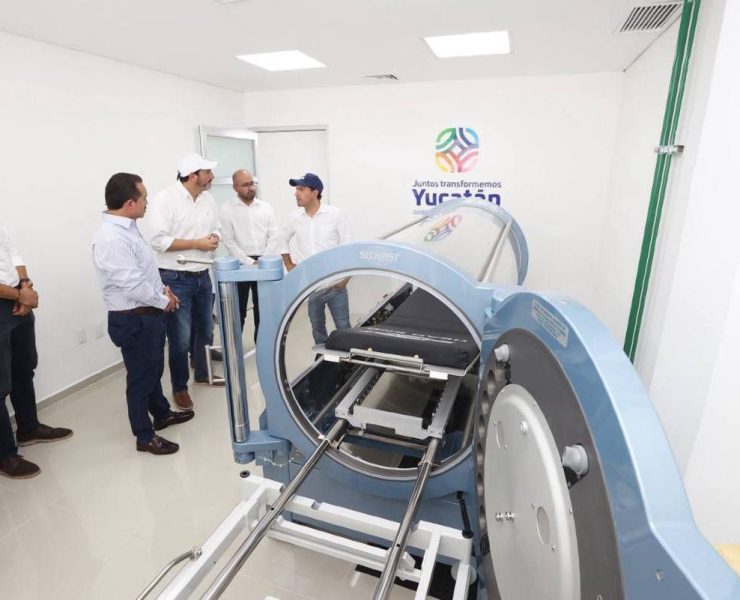 Habitantes de Progreso cuentan con nueva cámara hiperbárica para seguir transformando su salud con el impulso del Gobernador Mauricio Vila Dosal