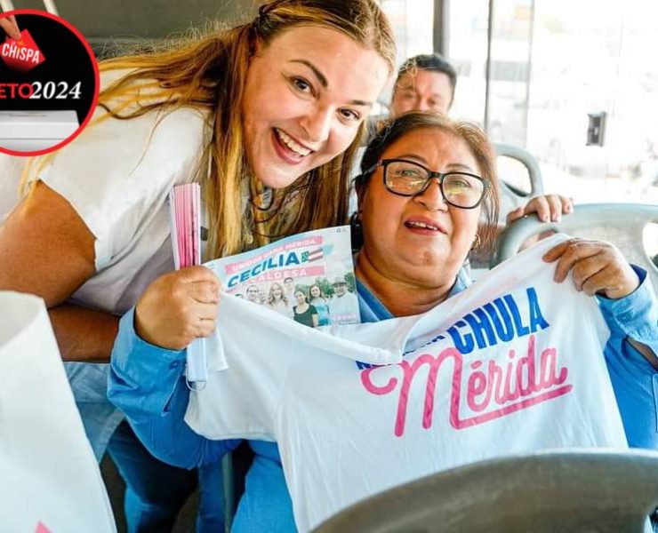 Paraderos más cómodos e iluminados y con conexión a internet para los meridanos, ofrece Cecilia Patrón