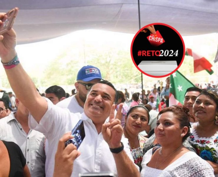 En este día 81 de campaña por la gubernatura del estado, el candidato Renán Barrera, firmó un compromiso por la paz de Yucatán.