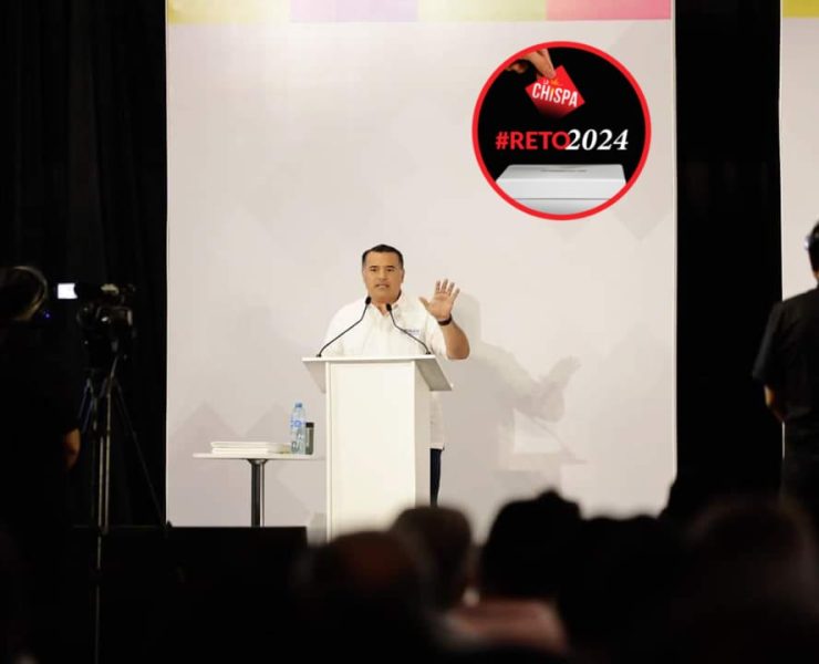 Barrera Concha expuso su proyecto de gobierno basado en 10 ejes principales que abarcan desde el apoyo integral a las mujeres, hasta la seguridad, sustentablilidad, impulso a la economía, turismo y creación de nuevas instancias para mejorar la accesibilidad de los cuidados a programas y apoyos.