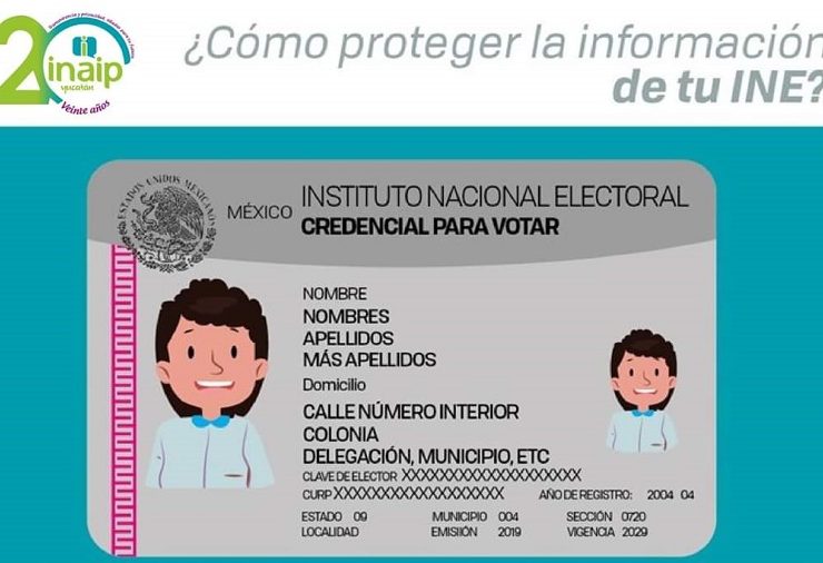 Inaip Yucatán Insta a Cuidar Datos Personales en Elecciones