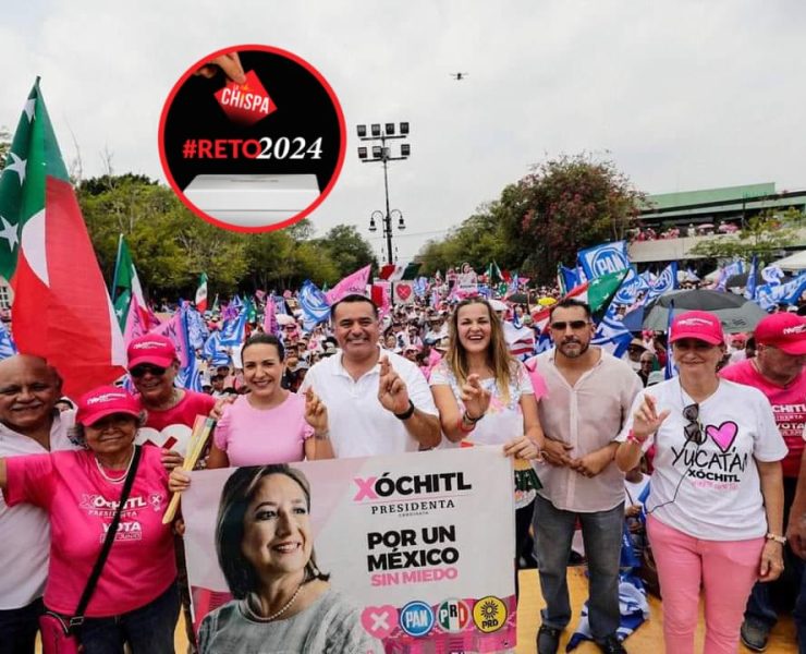 La candidata a la alcaldía de Mérida hizo un llamado a defender a México en las urnas el próximo 2 de junio.