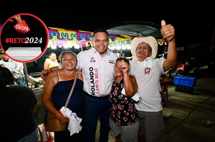 Vota 6 de 6 por las candidatiuras del PRI, pide Rolando Zapata a la ciudadanía