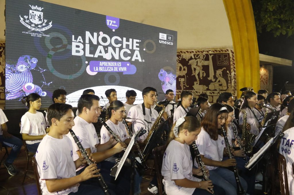 Mérida se llena de arte con la Noche Blanca