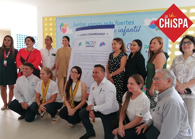 Firma del Pacto AMANC con 8 Universidades para concientizar sobre el cáncer infantil