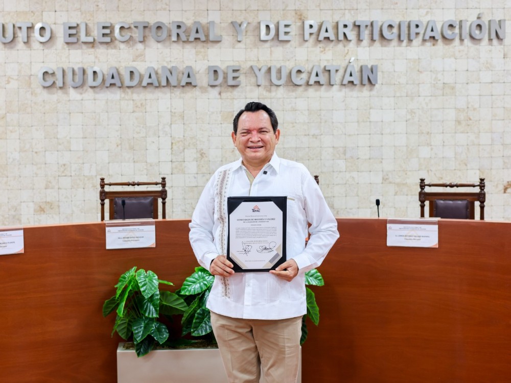 “Huacho” Díaz, gobernador electo de Yucatán