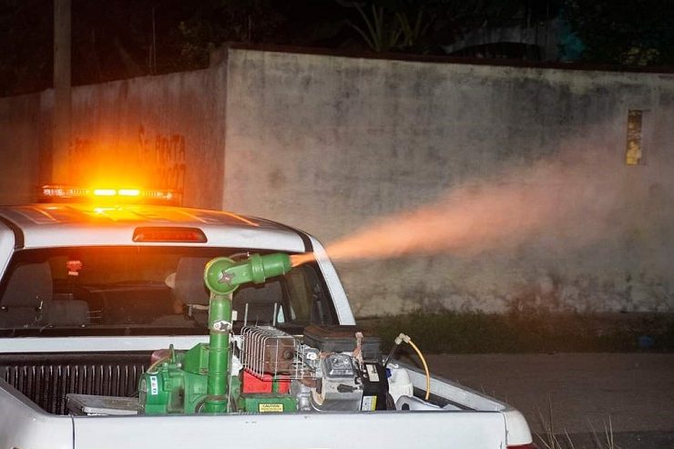 SSY mantiene fumigación preventiva en Mérida y el interior del estado