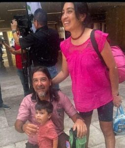 Una familia pedalea más de 2000 kilómetros, saliendo de San Luis Potosí y llegando hace tres días a Yucatán. 