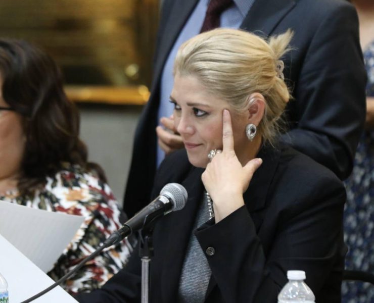 Verónica Camino Farjat puntualizó sobreelevado gasto en la administración pública con la decisión de los diputados del PAN y PRI de aprobar que el actual gobernador Mauricio Vila Dosal, disponga a partir del 1 de octubre próximo, de escoltas, vehículos, sistema de comunicación, armamento, y de todo el equipo que les permita realizar sus funciones, así como de viáticos cuando estén en servicio en el estado o salga a otra parte del país.