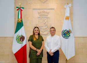 La Alcaldesa electa Cecilia Patrón, se reunió con el actual Alcalde Alejandro Ruz, y aseguraron que Mérida seguirá  en buenas manos.