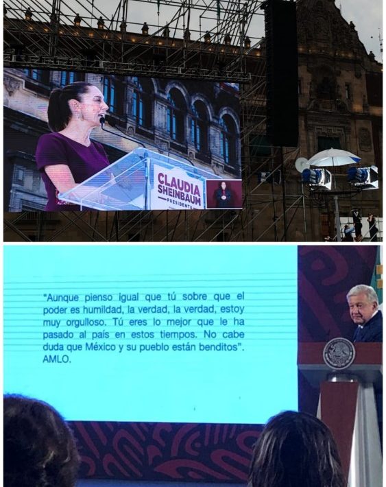 Sheinbaum agradece mensaje