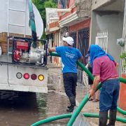 El Ayuntamiento tiene la capacidad para solventar las necesidades derivadas de trombas, chubascos y el mal tiempo que afectan a la ciudad, señaló el Alcalde Alejandro Ruz Castro.