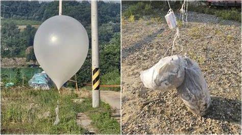 Corea del Norte vuele a lanzar basura