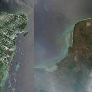 Tras la sequía intensa en la Península de Yucatán, el panorama ha cambiado drásticamente con las intensas lluvias que han caracterizado el mes de junio.
