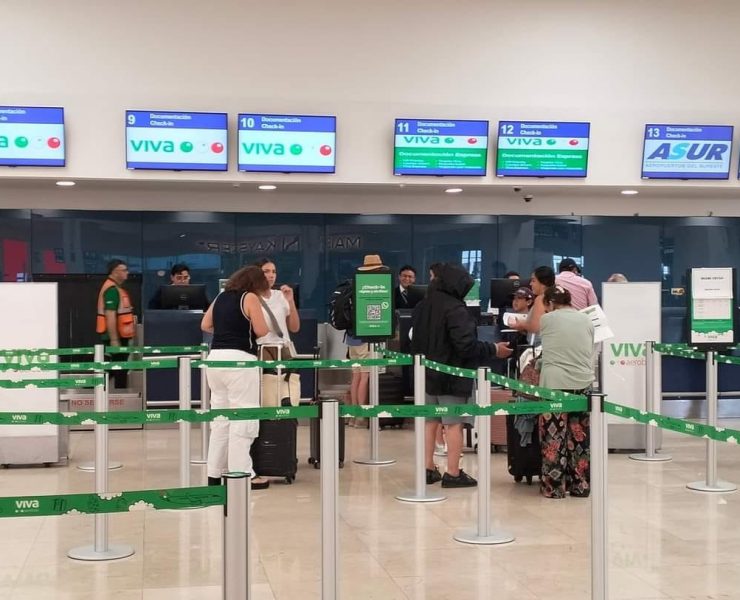 Cancelan 32 vuelos en aeropuerto de Mérida, por la llegada del huracán “Beryl”