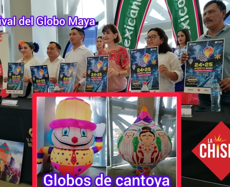 Cuarta edición del Festival del Globo Maya en Tahmek