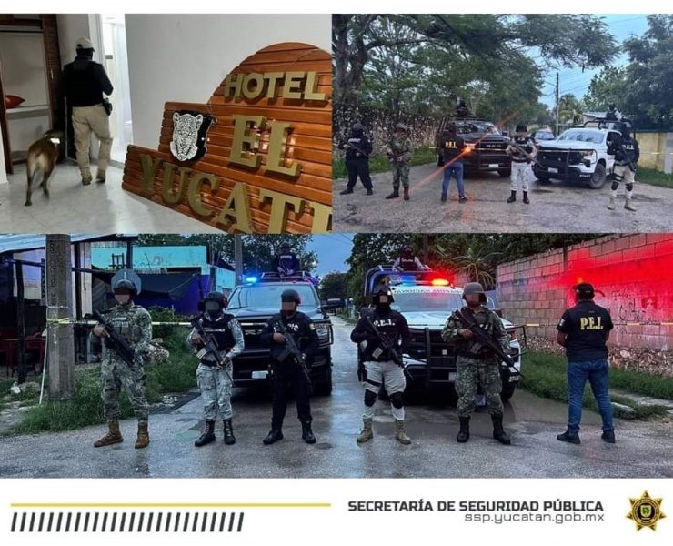 Decomisan droga en Hotel de Valladolid hay 2 detenidos