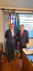 Impulsa Díaz Mena relaciones diplomáticas con Italia y Francia, con el objetivo de atraer nuevas inversiones para el Estado de Yucatán. 