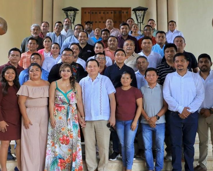 Morena, PT y PVEM en Yucatán Impulsan la Formación Política de sus Diputados y Presidentes Municipales