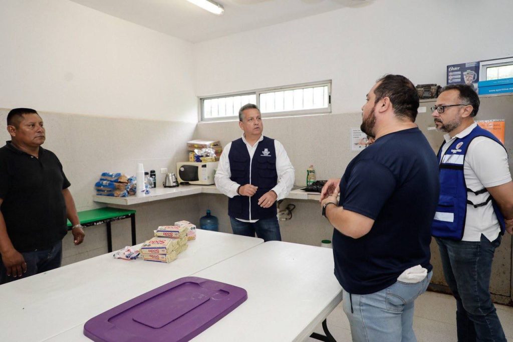 Ruz Castro supervisó las acciones en Mérida ante el paso de la tormenta tropical Beryl