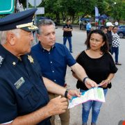Mediante un operativo coordinado entre la Secretaría de Seguridad Pública y la Policía Municipal de Mérida, el Municipio realizó el cambio de circulación en las vialidades de mayor afluencia de Cholul.