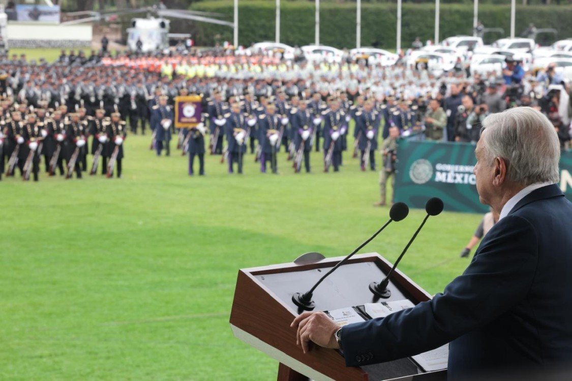 AMLO Celebra Quinto Aniversario de la Guardia Nacional con Enfoque en Seguridad y Formación