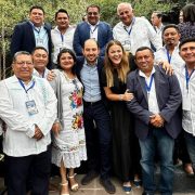 Cecilia asistió a la Reunión Plenaria de Alcaldesas y Alcaldes del PAN, que encabezó el líder nacional del blanquiazul, Marko Cortés Mendoza.