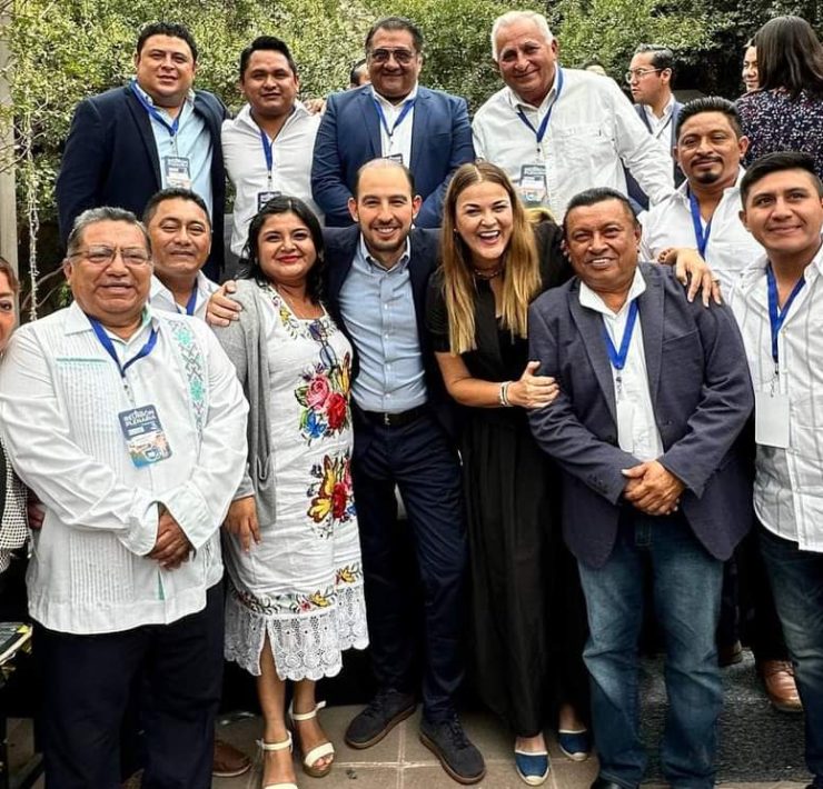 Cecilia asistió a la Reunión Plenaria de Alcaldesas y Alcaldes del PAN, que encabezó el líder nacional del blanquiazul, Marko Cortés Mendoza.
