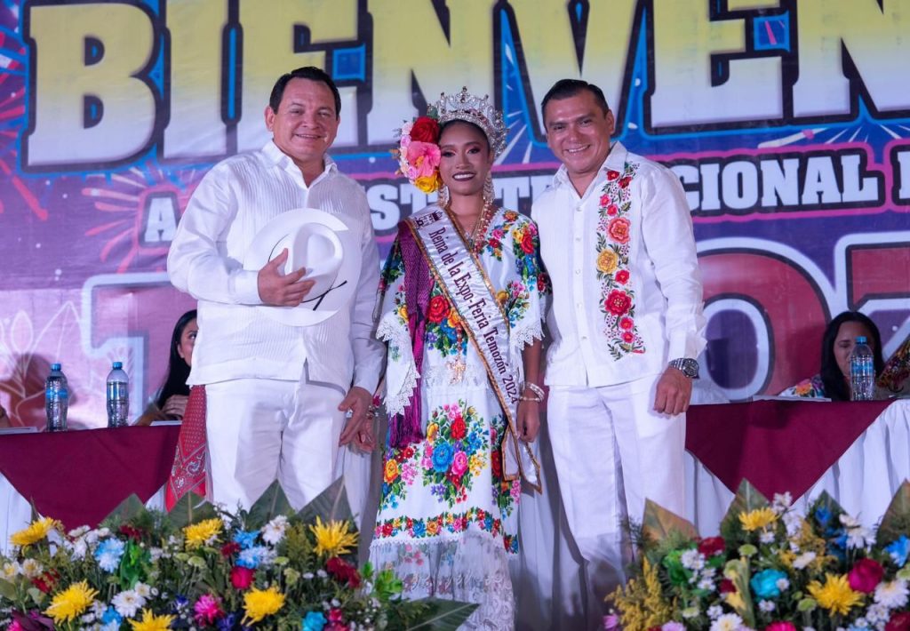 El Gobernador electo de Yucatán, Joaquín Díaz Mena, inauguró la Feria de Temozón 2024