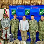 Díaz Mena agradeció y reconoció el trabajo que han realizado hasta ahora las fuerzas armadas, y reiteró su compromiso con los yucatecos, no solo para preservar, sino para mejorar la seguridad en Yucatán.