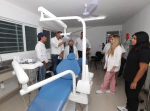 Gracias al trabajo del Gobierno del Estado, mejora las condiciones de vida en Motul con renovadas instalaciones en su Centro de Salud. 