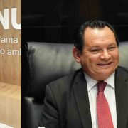 Joaquín Díaz Mena, se reunió con la presidenta municipal electa de Mérida, Cecilia Patrón Laviada, en un encuentro que tuvo como principal objetivo, expresar su total disposición de mantener una relación institucional de trabajo.