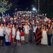 Huacho aprovechó la visita para celebrar con su gente un encuentro con la población, ya tradicional en San Felipe que organiza año con año, en el tradicional “Back in Time” en #SanFelipe.