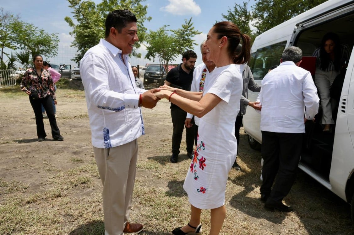 Inauguran Supercarretera Ciudad Valles-Tamazunchale AMLO, Sheinbaum y Gallardo