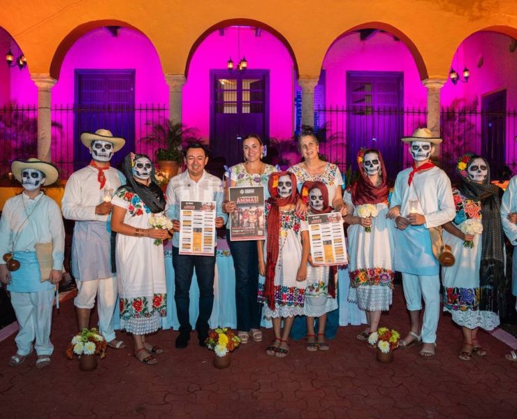 ¡El Festival de las Ánimas llega a las colonias y comisarías de Mérida! Cecilia Patrón (video)