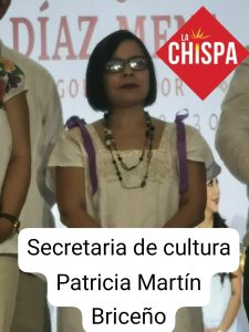  Patricia Martín Briceño  estará a cargo de la Secretaría de la Cultura y las Artes.