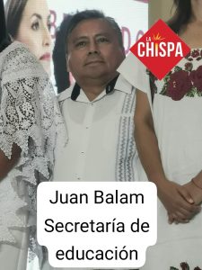 Juan Balam Várguez estará al frente de la Secretaría de Educación en Yucatán.