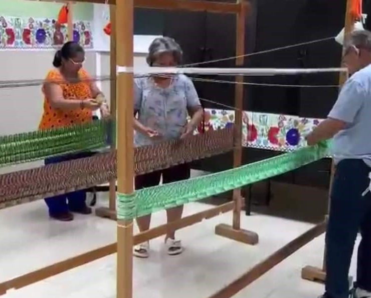 ¿Quieres aprender urdir hamacas? IMSS Yucatán enseña a tejer Hamacas Gratis