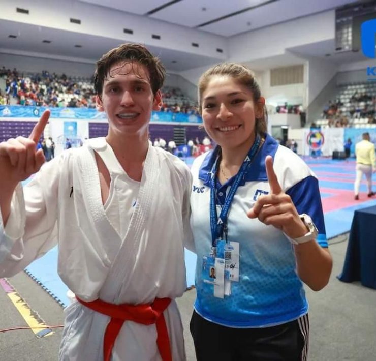 Dos talentosos karatecas yucatecos representarán a México en el Mundial de Karate que se celebrará en Venecia, Italia, del 8 al 13 de octubre de 2024.