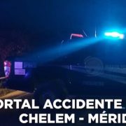 Trágico Accidente: Motociclista pierde la vida en carretera Chelem-Mérida