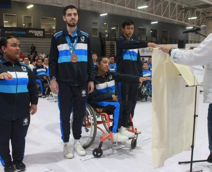 ¡Yucatán se prepara! Abanderan delegación para los Paranacionales Conade