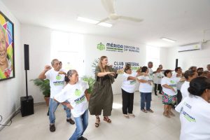 Los adultos mayores son prioridad en Mérida y Cecilia Patrón inauguró el Primer Club Integral para Personas Mayores en el sur de la ciudad.