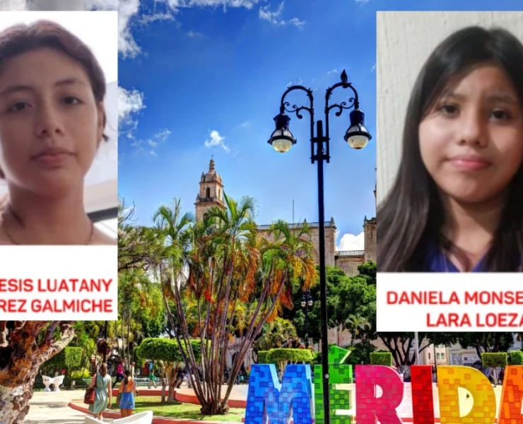 ¡Alerta en Yucatán! Activan dos Alertas Ámber en Mérida por menores desaparecidas el mismo día