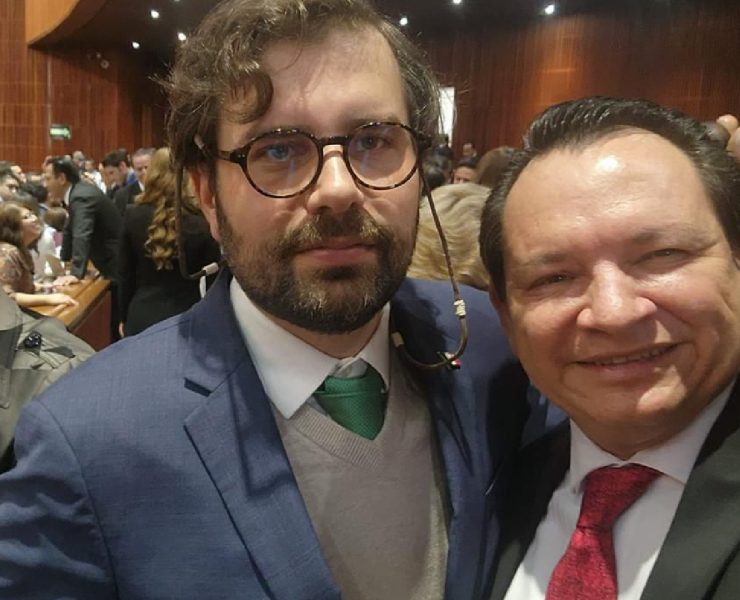 Díaz Mena acompañó a Claudia Sheinbaum en un evento histórico