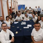 Las mesas de trabajo de los diferentes ejes seguirán llevándose a cabo con diversos actores de la sociedad para conformar, de la mano de la ciudadanía, el mejor Plan Municipal de Desarrollo para los próximos tres años de administración.