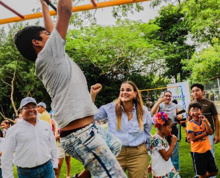 La Presidenta Cecilia Patrón destacó que en su administración se centrarán los esfuerzos en crear mejores entornos donde la gente pueda realizar actividades saludables y disfrutar de momentos en familia.