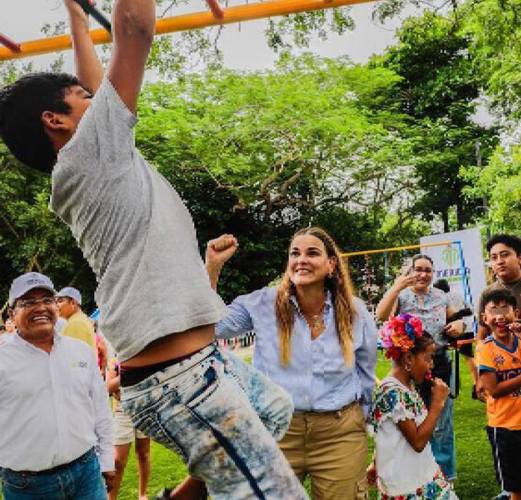 La Presidenta Cecilia Patrón destacó que en su administración se centrarán los esfuerzos en crear mejores entornos donde la gente pueda realizar actividades saludables y disfrutar de momentos en familia.