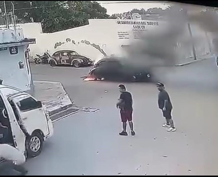 Heroísmo en Mérida: Familia rescatada de una explosión en Mérida (Video)