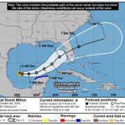 Tormenta Tropical Milton amenaza la costa de Yucatán